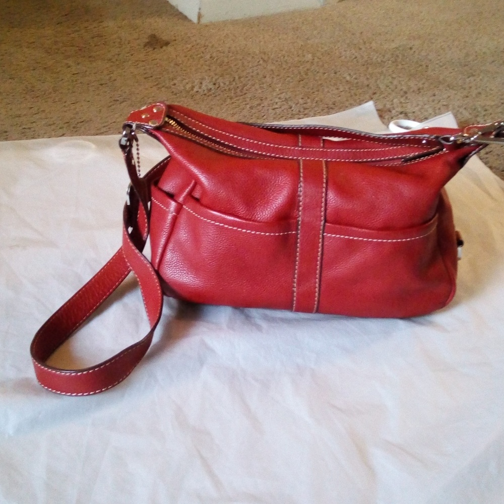 Tignanello Authentic Leather Crossbody Bag